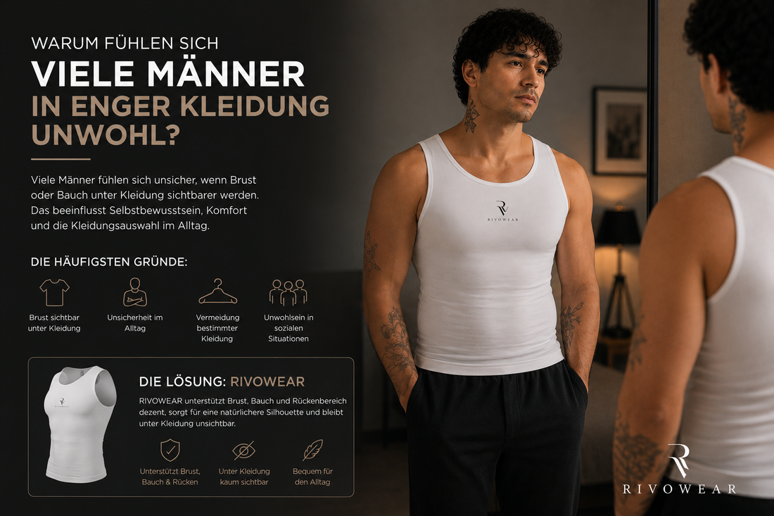 Warum fühlen sich viele Männer in enger Kleidung unwohl?