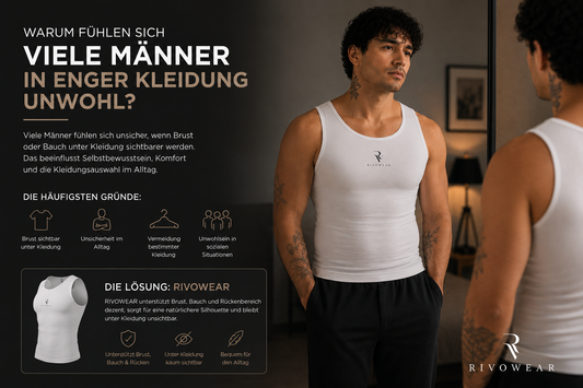 Warum fühlen sich viele Männer in enger Kleidung unwohl?