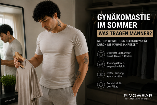 Gynäkomastie im Sommer – Was tragen Männer?
