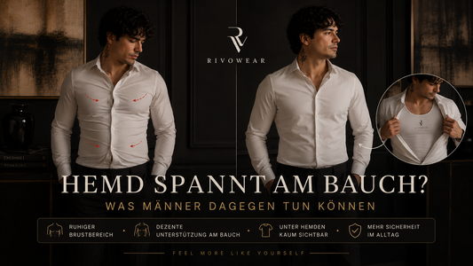 Hemd spannt am Bauch: Was Männer dagegen tun können